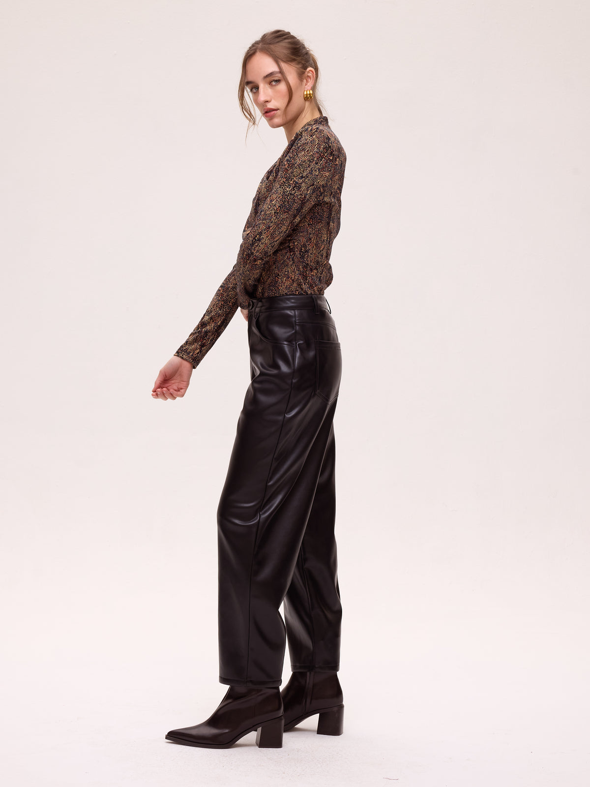 ASTRA LUREX - Top tejido punto lurex, moda de fiesta e invitada diseñada en España por MIOH