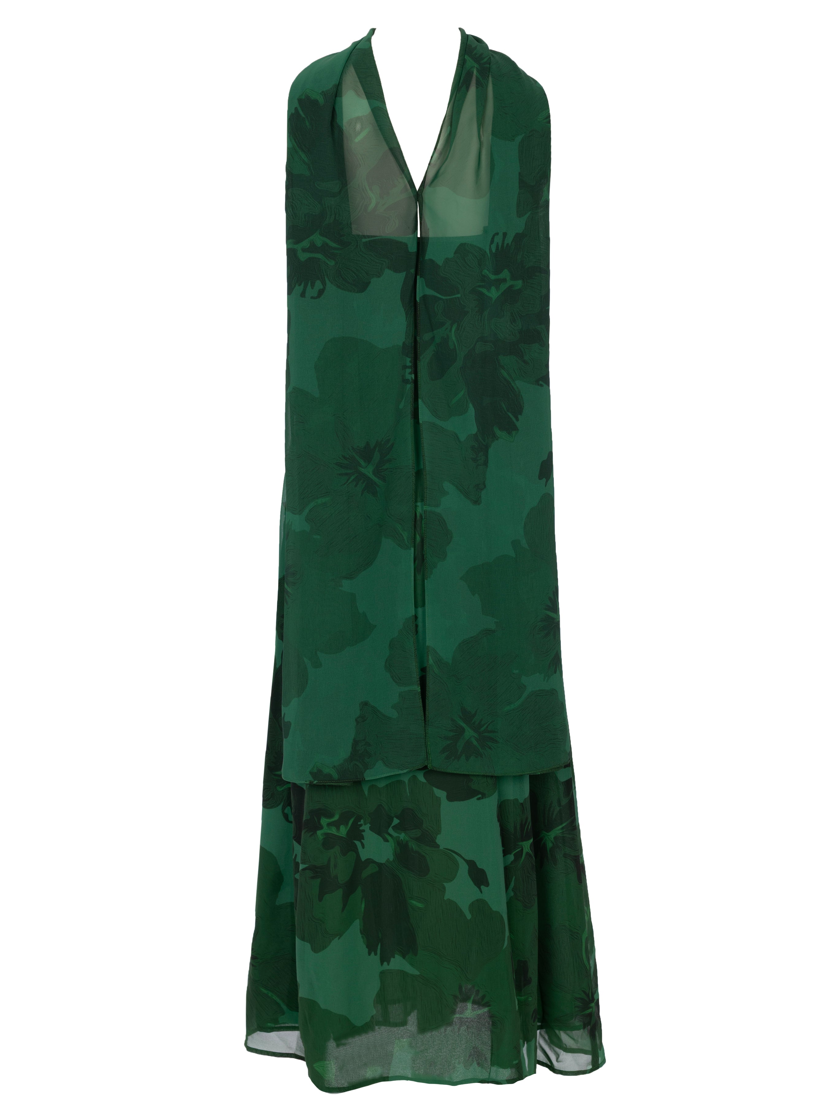 HELENA GREEN - Vestido fluido estampado floral con tirantes desmontables, para invitadas de boda, fiesta y eventos de primvera y verano. MIOH es la marca de vestidos de invitada de boda y fiesta de referencia en España