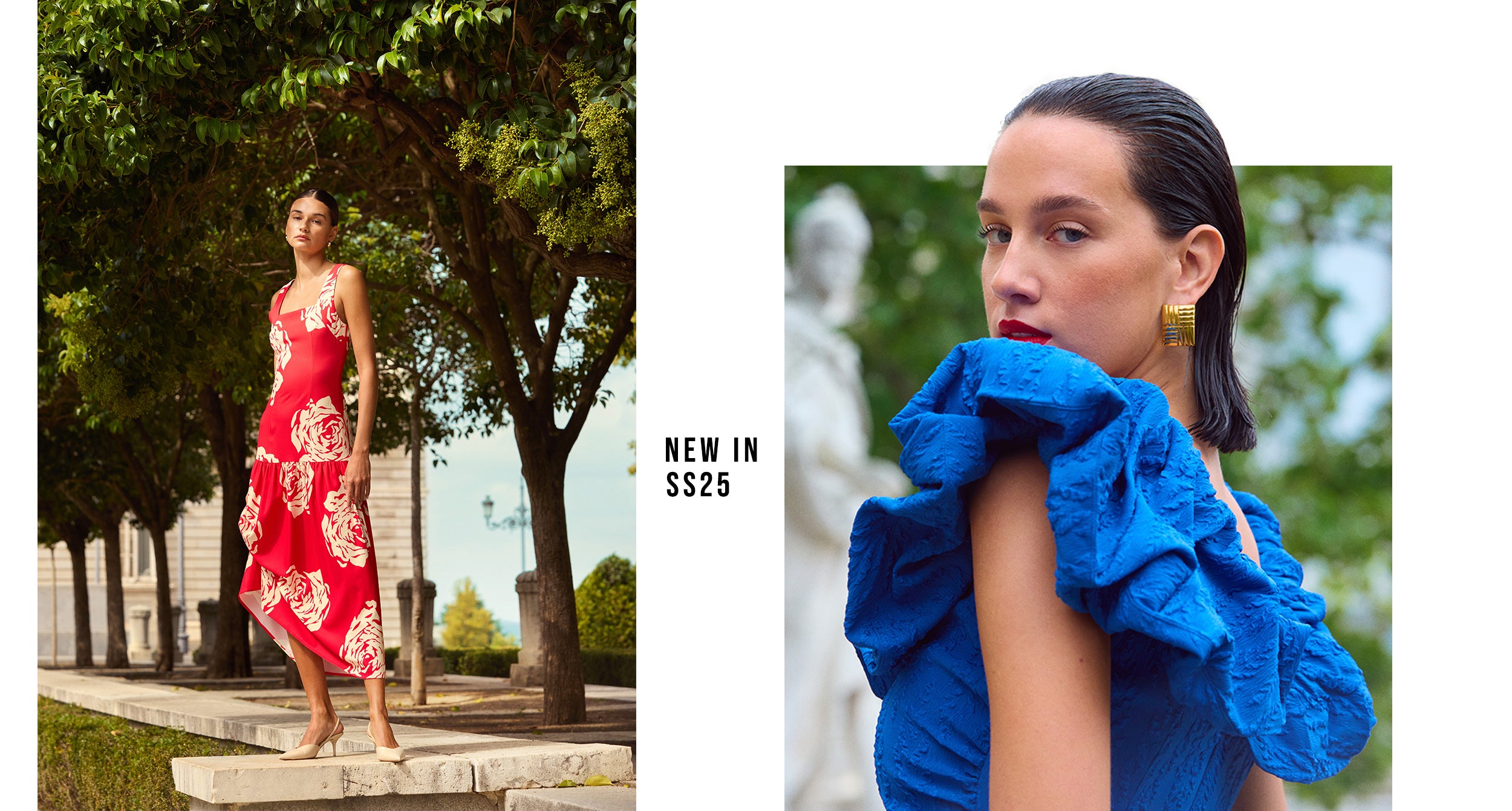 MIOH - Vestidos para invitadas de bodas, vestidos para bautizos y comuniones, y toda clase de eventos. Colección de vestidos de fiesta para que seas la invitada perfecta vayas donde vayas. Vestidos midi, largos, en tejidos de jacquard, estampados. Te vestimos para tu próximo evento.