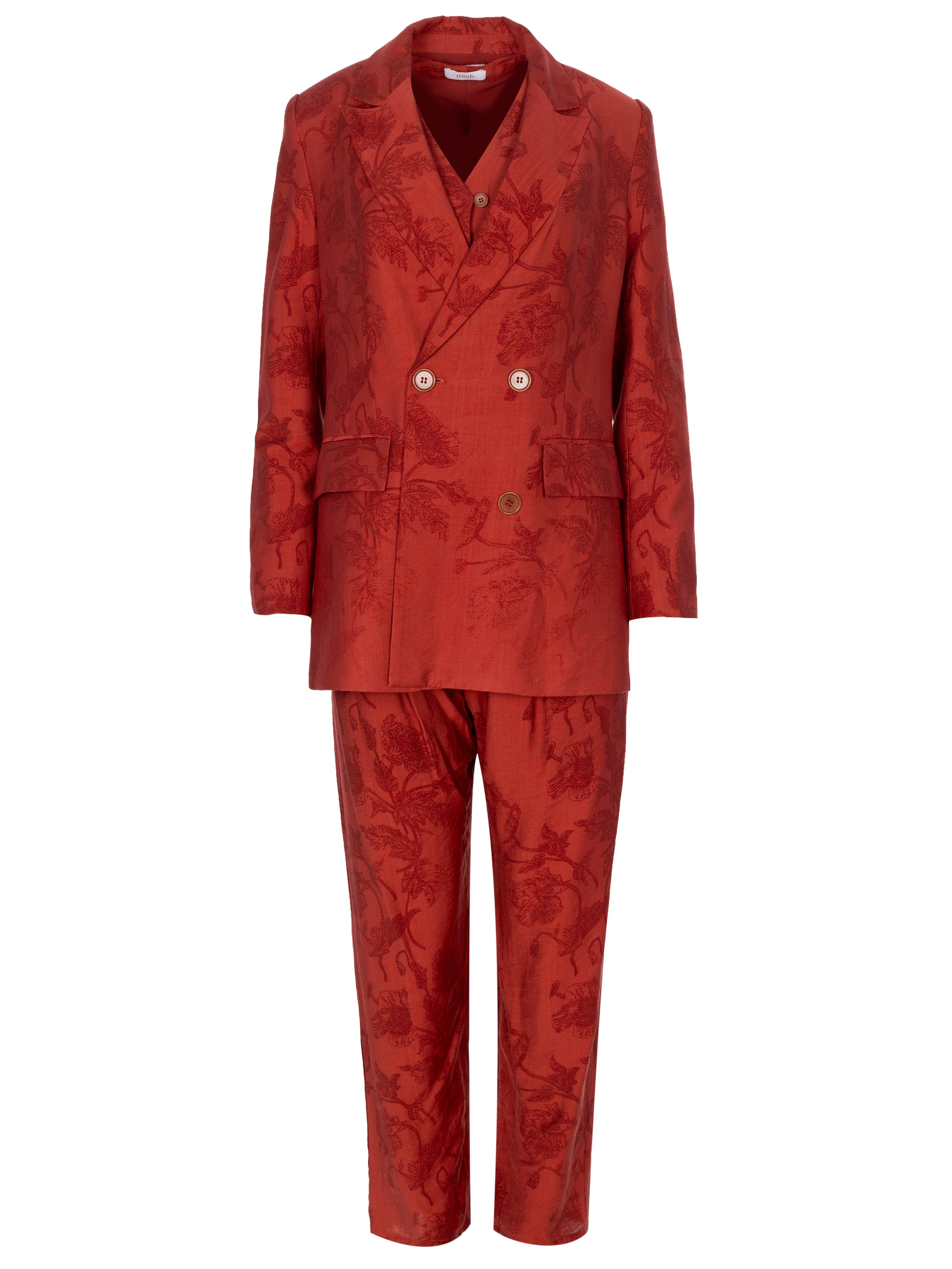 MONTESCO - Traje tela floral botánica, para ser la invitada de boda perfecta y fiesta esta primavera verano. MIOH es la marca que eligen las influencers de España para sus eventos, como bodas y fiestas