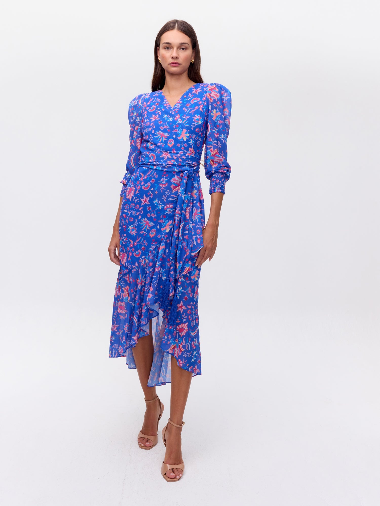 MIOH | ENDLESS FOLK - Vestido wrap print folk para invitada de boda