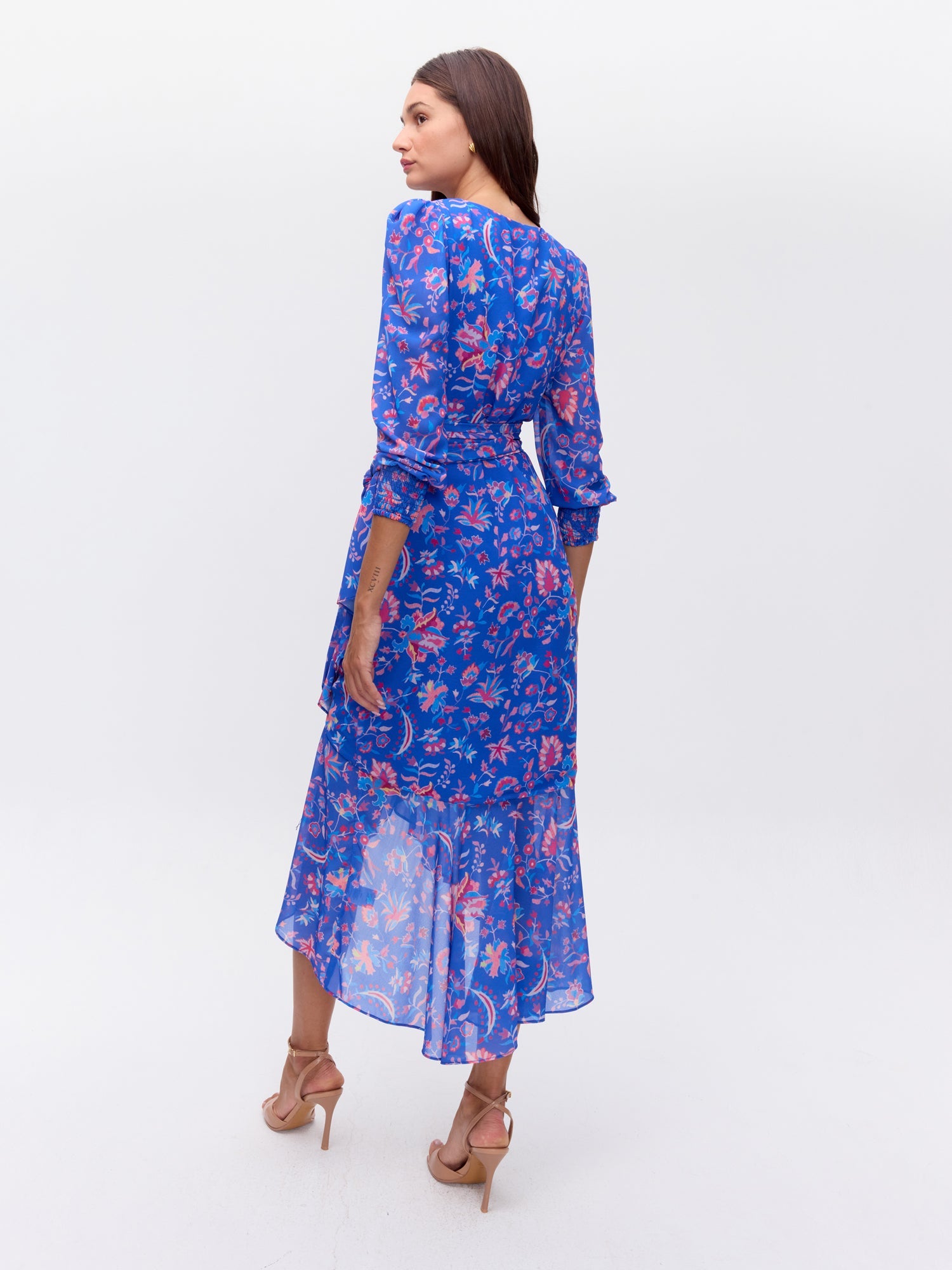 MIOH | ENDLESS FOLK - Vestido wrap print folk para invitada de boda