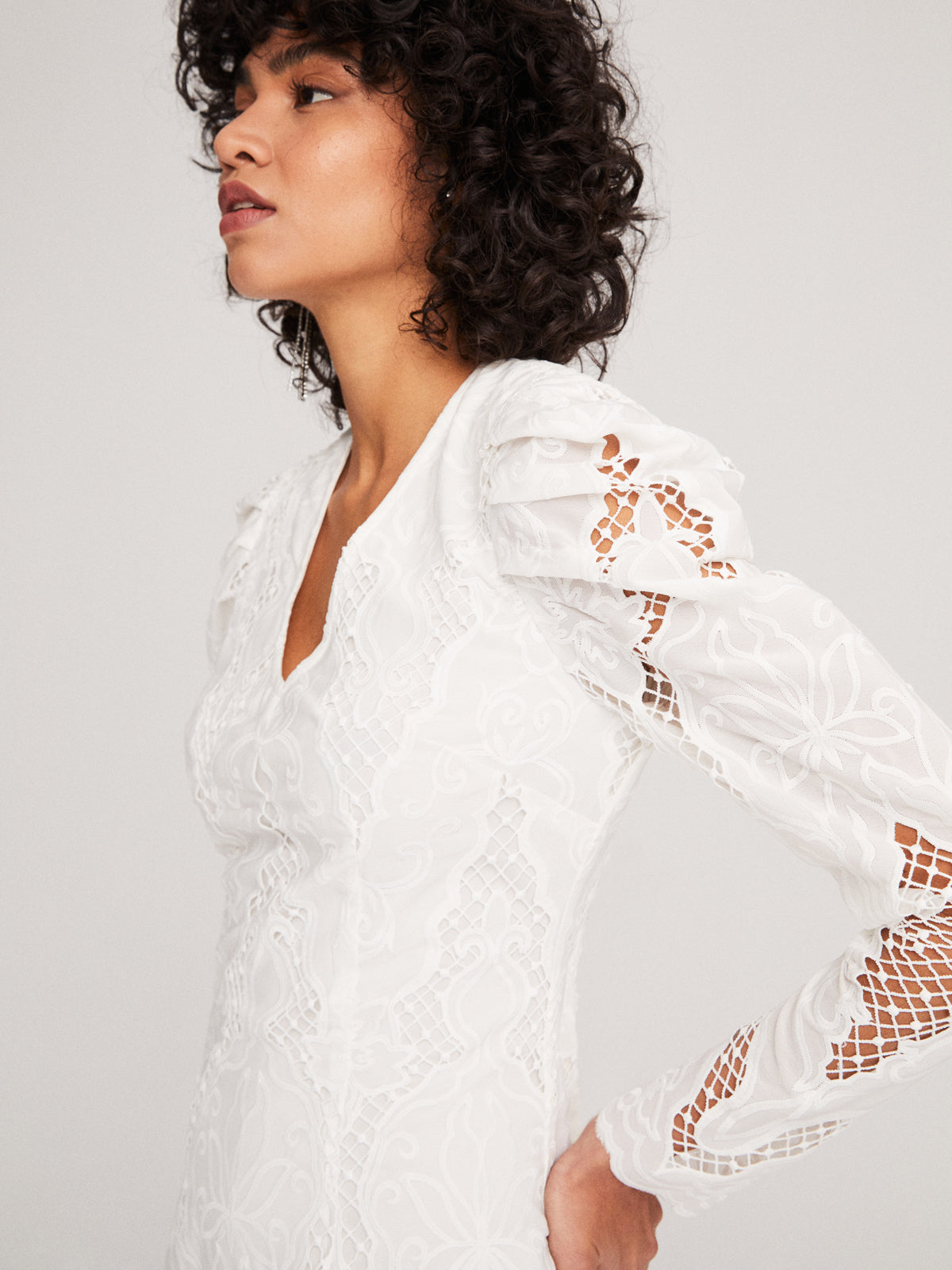 mioh | #SEYCHELLES - Vestido corto blanco fiesta ibicenca